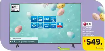 Carrefour LG 65UR75006 LED TV aanbieding