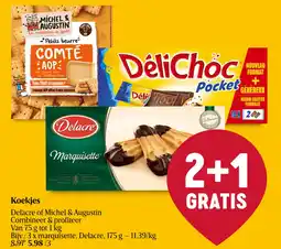 Delhaize Delacre of Michel & Augustin Koekjes aanbieding