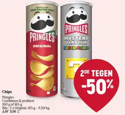 Delhaize Pringles chips aanbieding