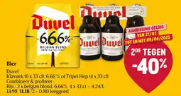 Delhaize Duvel bier aanbieding