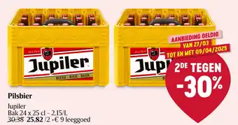 Delhaize Jupiler pilsbier aanbieding