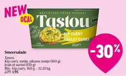 Delhaize Tastou Smeersalade aanbieding