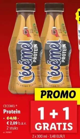 Lidl Cécémel Protein aanbieding