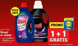 Lidl Dixan - persil wasgel of -middel aanbieding