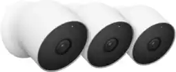 Coolblue Google Nest Cam Lot de 3 aanbieding
