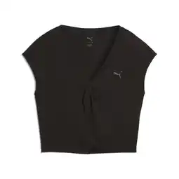 Decathlon MOVE CLOUDPSUN Twist T-shirt voor dames PUMA Black aanbieding
