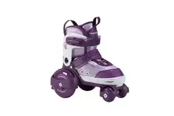 Decathlon Rolschaats My First Quad - Lavendel - Maten 30-33 aanbieding