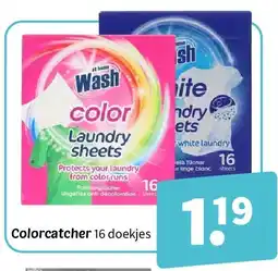 Wibra Colorcatcher 16 doekjes aanbieding