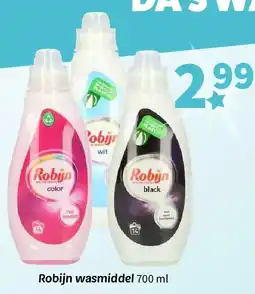 Wibra Robijn wasmiddel 700 ml aanbieding