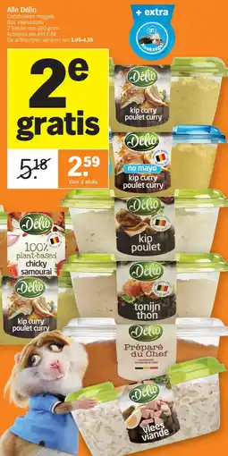 Albert Heijn Alle Délio aanbieding