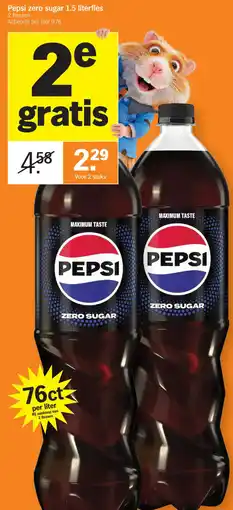 Albert Heijn Pepsi zero sugar aanbieding