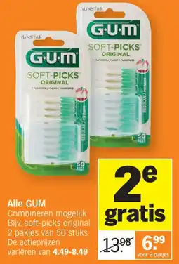 Albert Heijn Alle GUM aanbieding