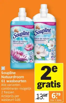 Albert Heijn Soupline Natuurdroom aanbieding