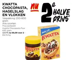 Jumbo KWATTA CHOCOPASTA, HAGELSLAG EN VLOKKEN aanbieding