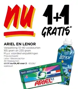 Jumbo Ariel en lenor aanbieding