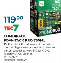 Meno Pro Tec7 combipack foamtack pro aanbieding