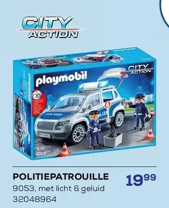 Supra Bazar POLITIEPATROUILLE 9053, met licht & geluid aanbieding