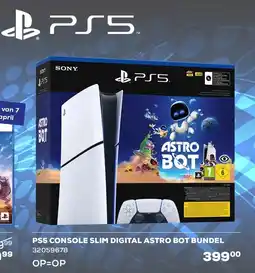 Supra Bazar PS5 CONSOLE SLIM DIGITAL ASTRO BOT BUNDEL aanbieding