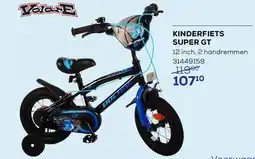 Supra Bazar KINDERFIETS SUPER GT 12 inch, 2 handremmen aanbieding