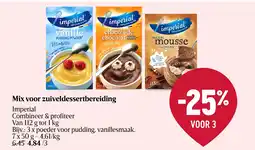 Delhaize Mix voor zuiveldessertbereiding aanbieding