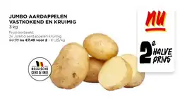 Jumbo JUMBO AARDAPPELEN VASTKOKEND EN KRUIMIG 3 kg aanbieding