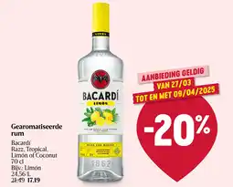 Delhaize Gearomatiseerde rum aanbieding