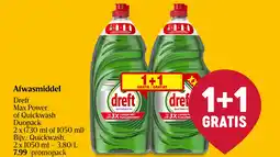 Delhaize Afwasmiddel aanbieding