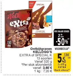 Cora Ontbijtgranen KELLOGG’S aanbieding