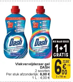 Cora Vlekverwijderaar gel DASH aanbieding