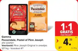 Carrefour Market Gamma passendale postel of père joseph aanbieding