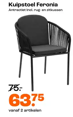 Kwantum Kuipstoel Feronia aanbieding