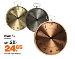 Kwantum Klok XL aanbieding
