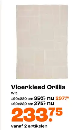 Kwantum Vloerkleed Orillia aanbieding
