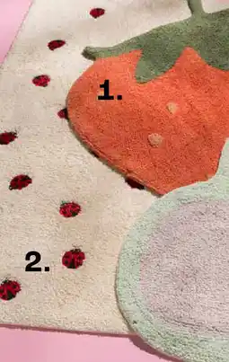 Kwantum Vloerkleed ladybird aanbieding