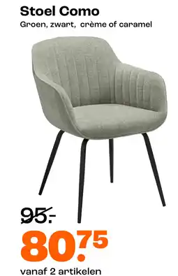 Kwantum Stoel Como aanbieding