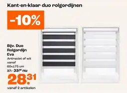 Kwantum Duo Rolgordijn Eva aanbieding