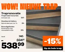Kwantum Traprenovatie aanbieding