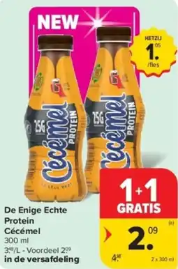 Carrefour Cécémel de enige echte protein aanbieding