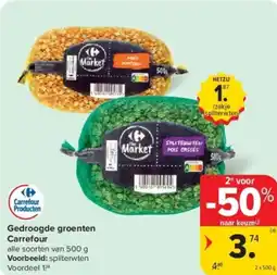 Carrefour Gedroogde groenten Carrefour aanbieding