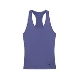 Decathlon TAD ESSENTIALS tanktop met racerback voor dames PUMA Blue Crystal aanbieding