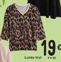 Cora Lurex trui aanbieding