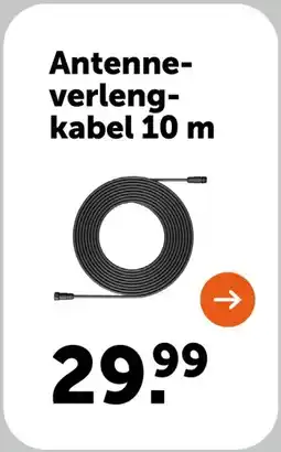 AVEVE Antenne- verleng- kabel 10 m aanbieding