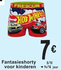 Cora Freegun fantasieshorty voor kinderen aanbieding