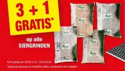 Hubo Op alle siergrinden aanbieding