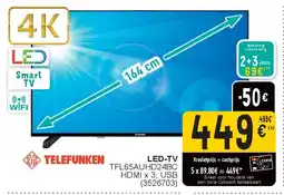 Cora TELEFUNKEN LED-TV aanbieding