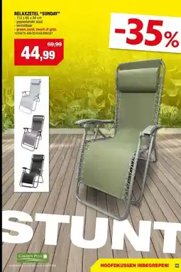 Hubo RELAXZETEL SUNDAY aanbieding