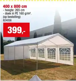 Hubo 400 x 800 cm aanbieding