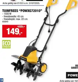 Hubo TUINFREES POWXG72010 - 1500 W aanbieding