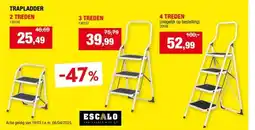 Hubo TRAPLADDER aanbieding
