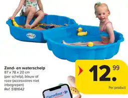 Carrefour Zand- en waterschelp aanbieding